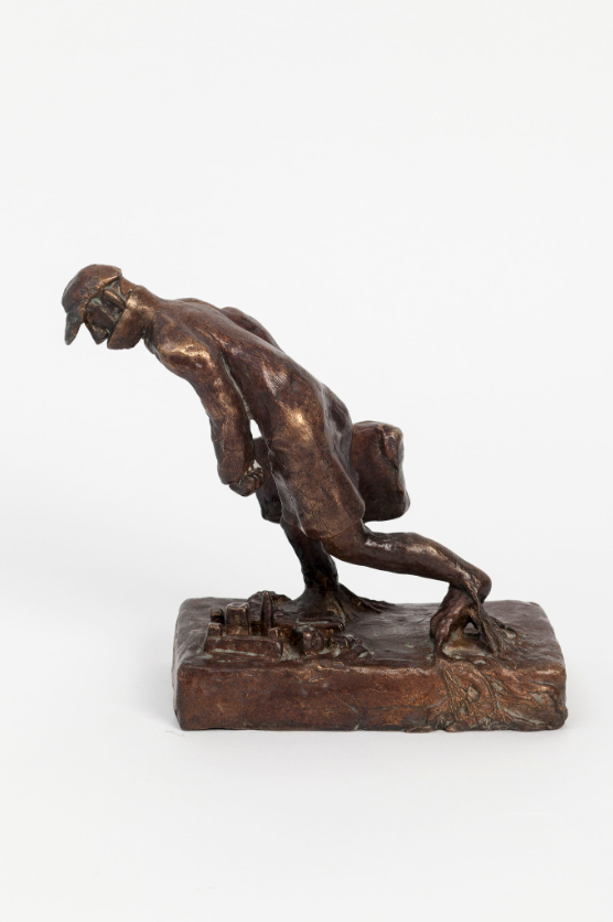 Aufbruch (H 20 cm, Bronze)