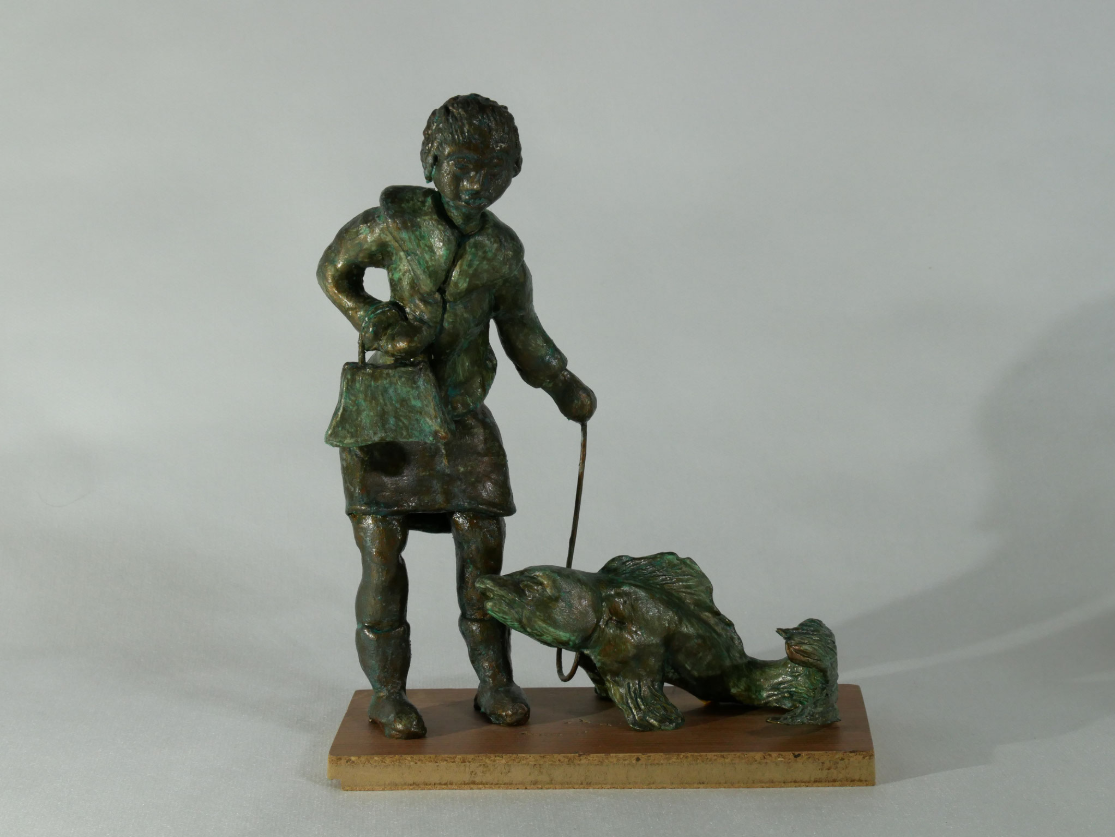 Grietje aus Ditzum (H 21 cm, Keramiplast)