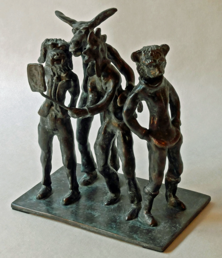 Gesichtserkennung (Bronze)